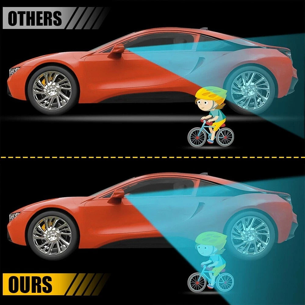 Heated Rear View Glass Mirror Left Driver Side for Dodge Grand Caravan (2008-2016)