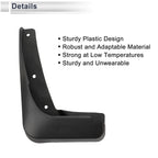 Set of 2 Mud Flaps Splash Guards for Audi A3 Saloon (2012–2015)
