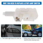 Brake Light Transmission Shift Lock Switch for Cadillac DeVille (1994–2005) No.25668878
