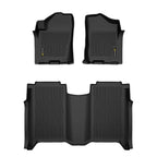 Set of TPE Floor Mats for Nissan Titan (2004–2015) All Weather Protection