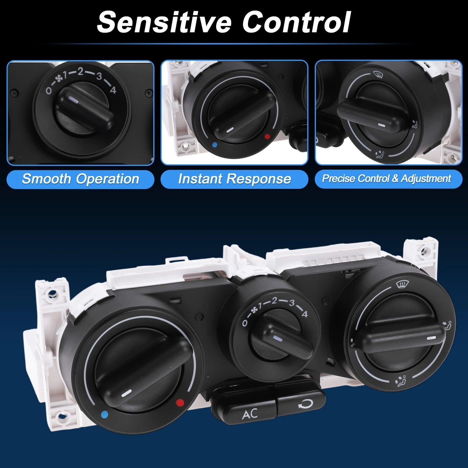 A/C Heater Climate Control Switch Module for Volkswagen Beetle (1998–2010)