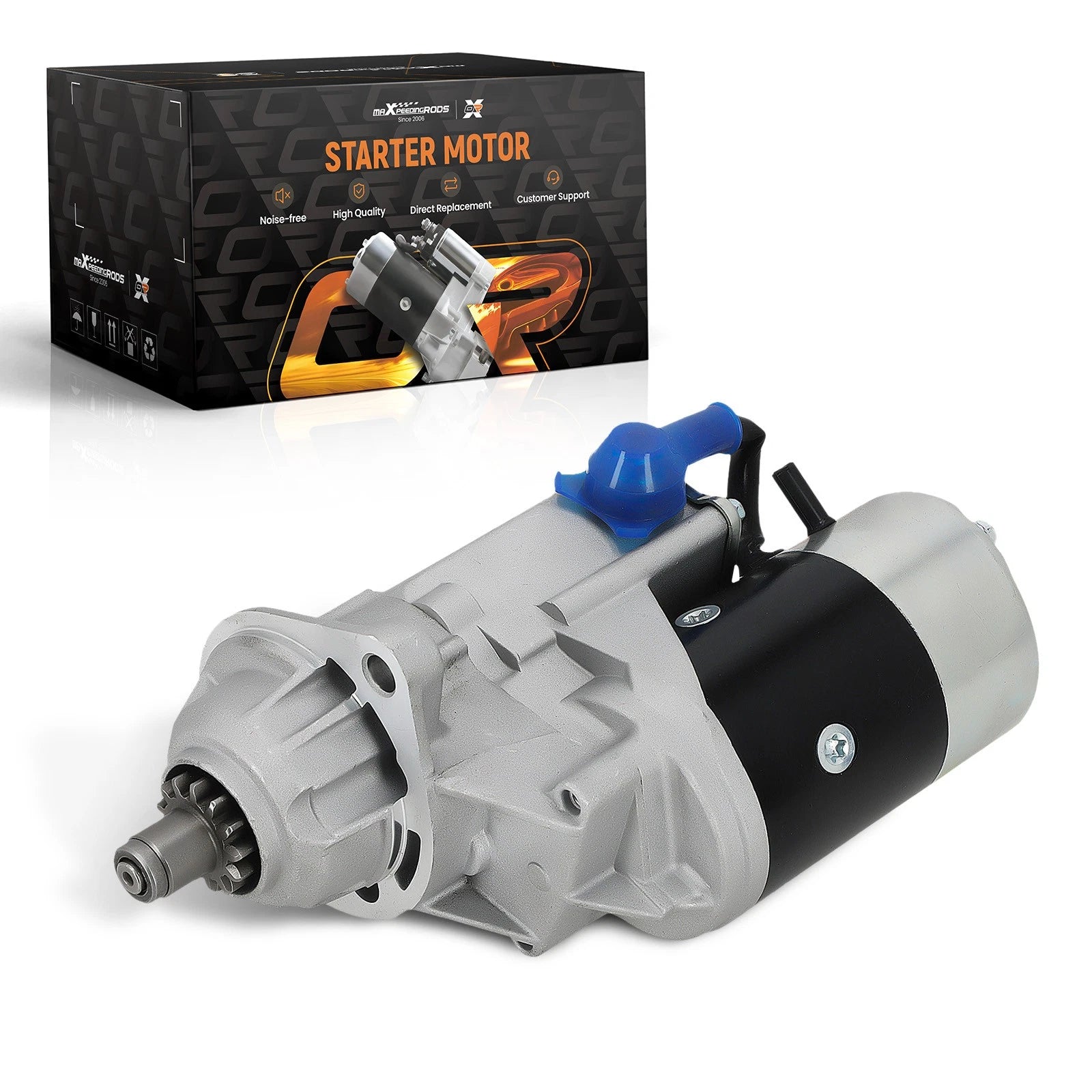 Starter for Case Uni Loader 1840 1845C 390 Diesel (1987–1999)