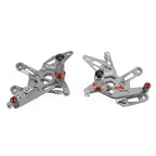 CNC Aluminum Rearsets Footpegs for Kawasaki ZX-10R ZX10 ZX1000 (2021–2023)