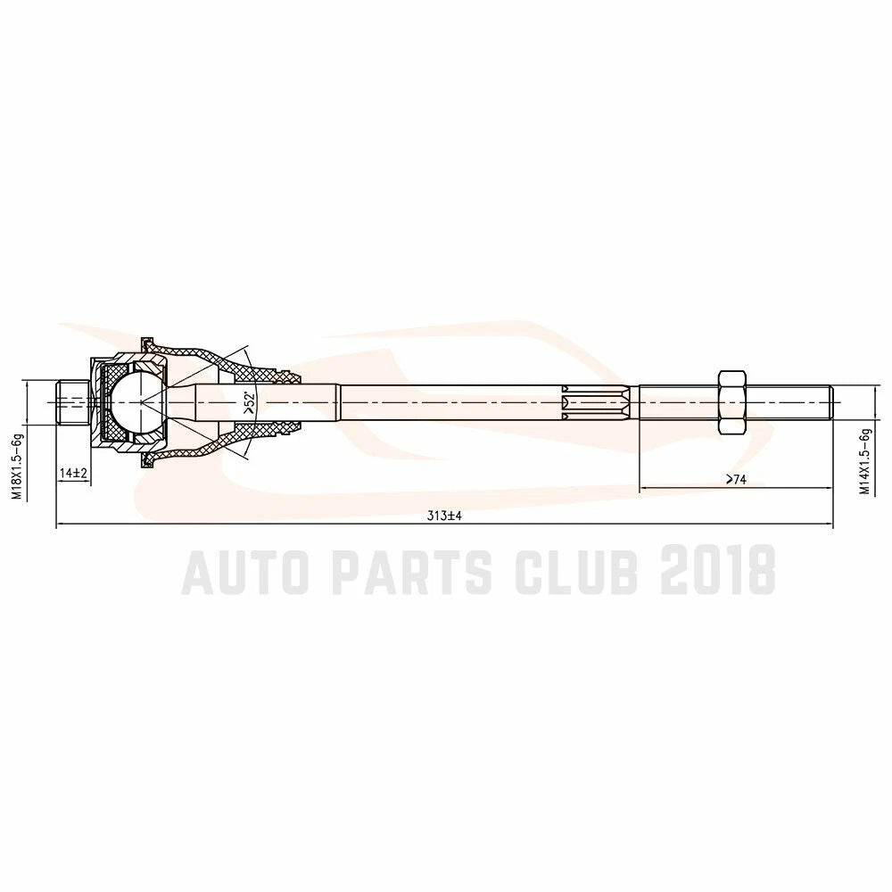 Set of 13 Front Ball Joints Tie Rods Idler Arms for Chevy Silverado 2500 (1999–2000)