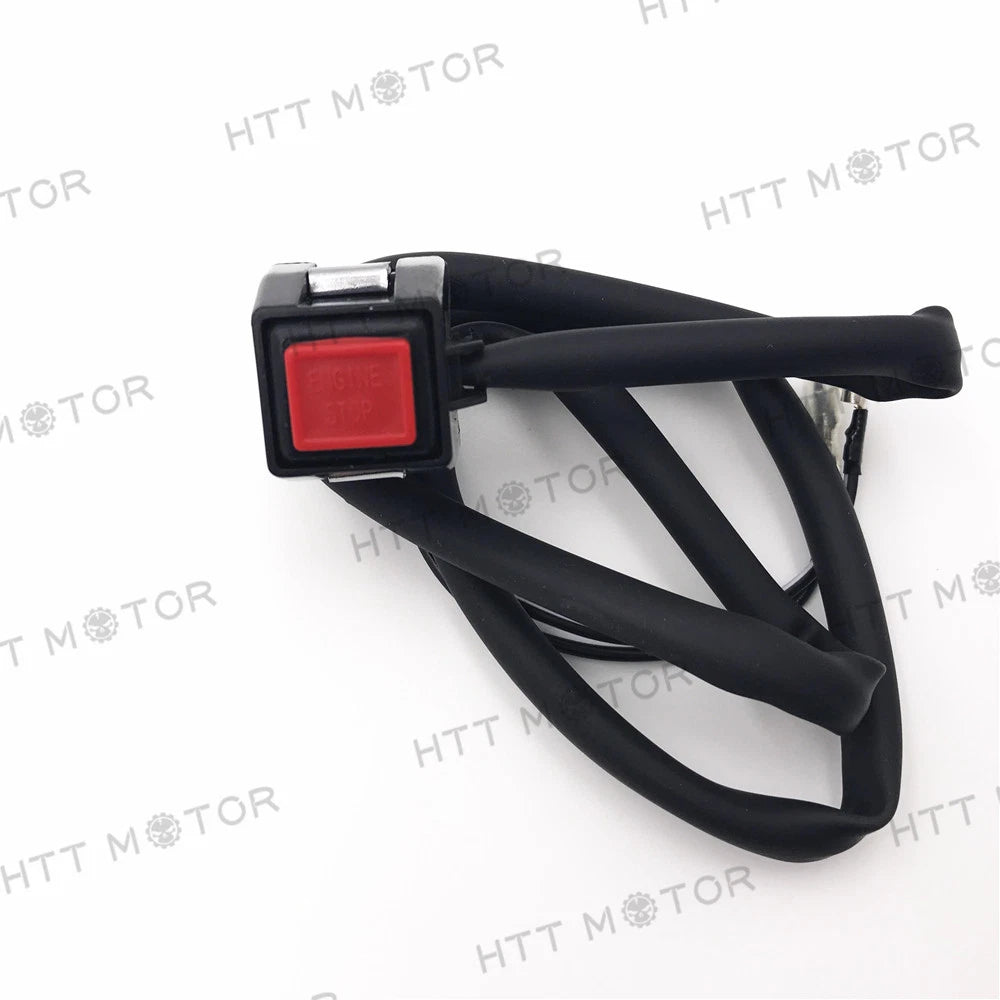 Engine Stop Push Button Switch for ATVs, Scooters, Snowmobiles (Universal)
