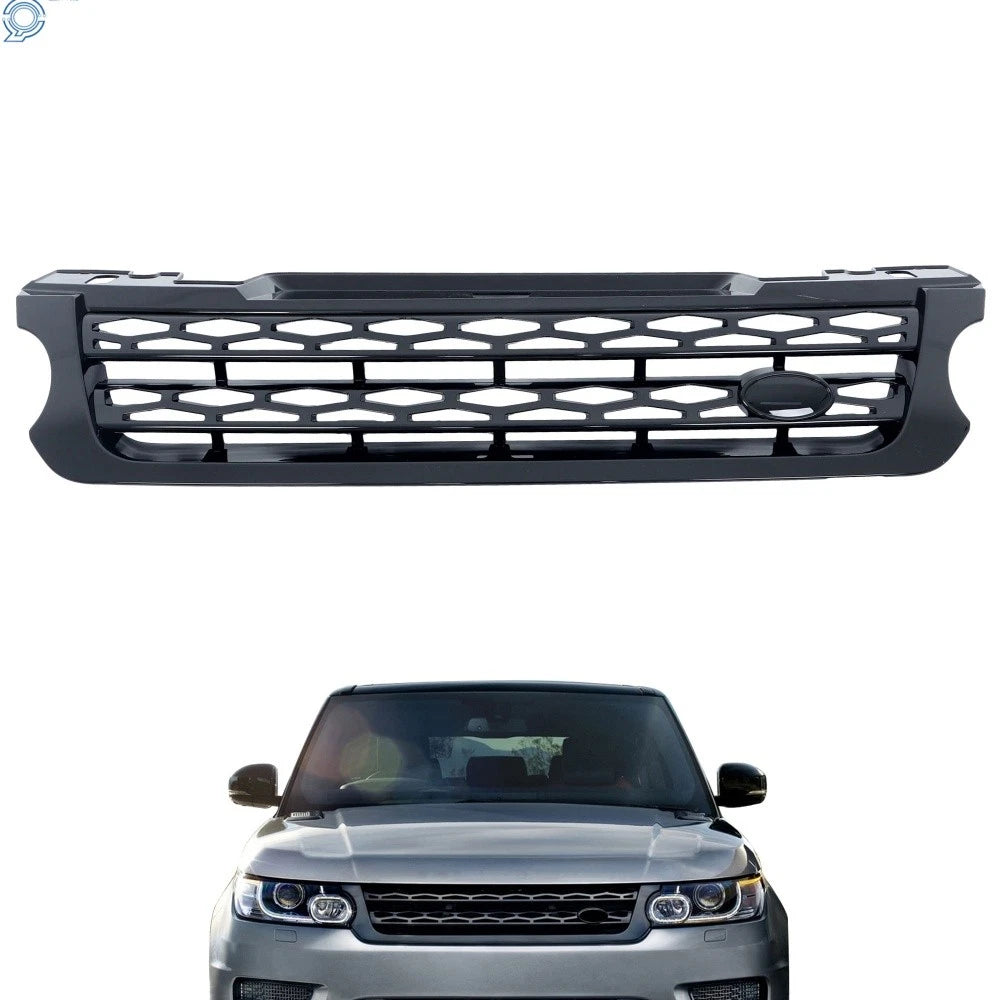 Black Mesh Front Upper Hood Grille for Range Rover Sport (2014–2017)