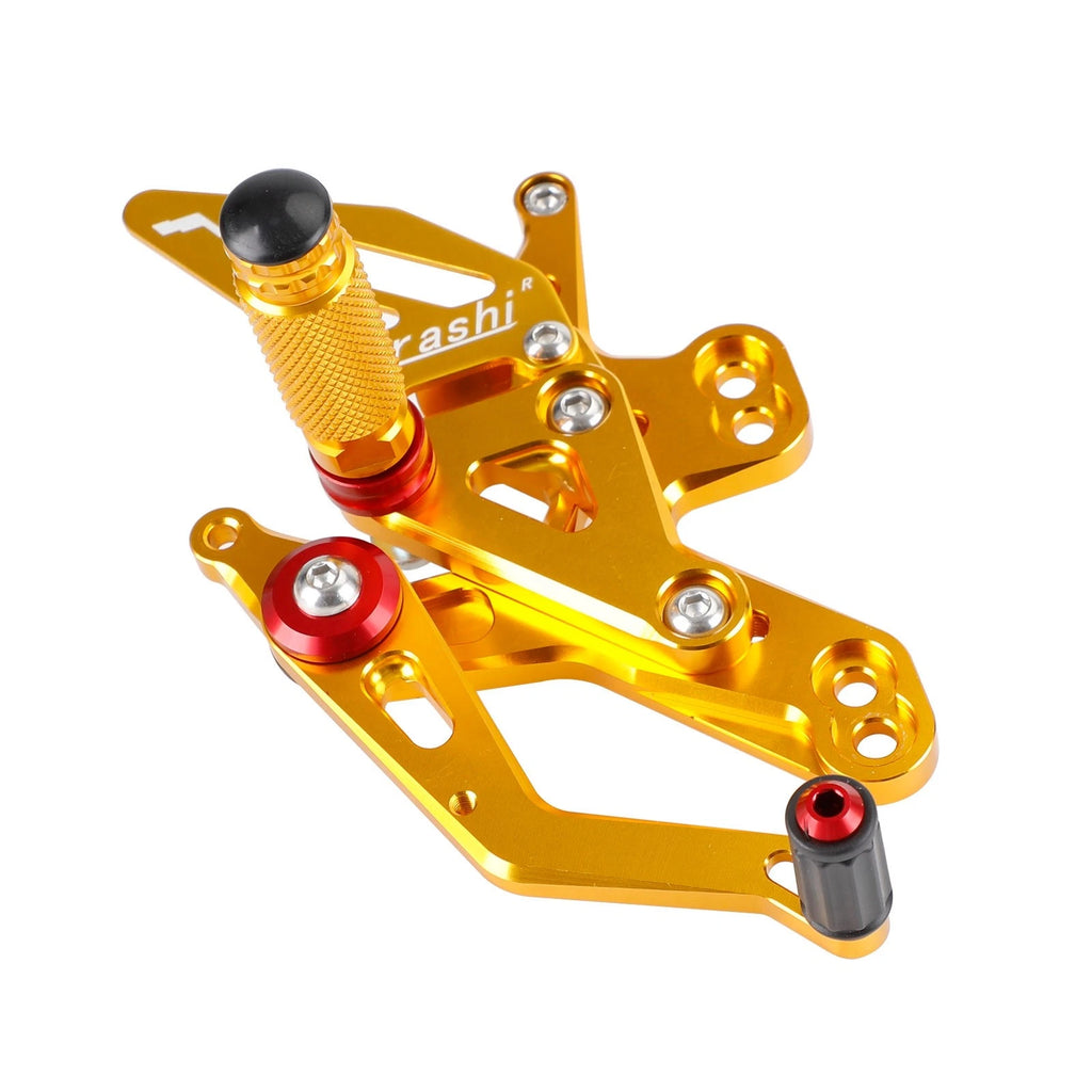 CNC Aluminum Rearsets Footpegs for Honda CB CBR 650 R 650 F (2019–2023)