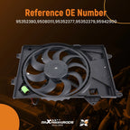 Cooling Fan with Shroud for Chevrolet Sonic (2012–2018)