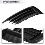 1pc Fog Light Grill for Audi A3 S3 (2013–2017) No. 8V5807681 Black