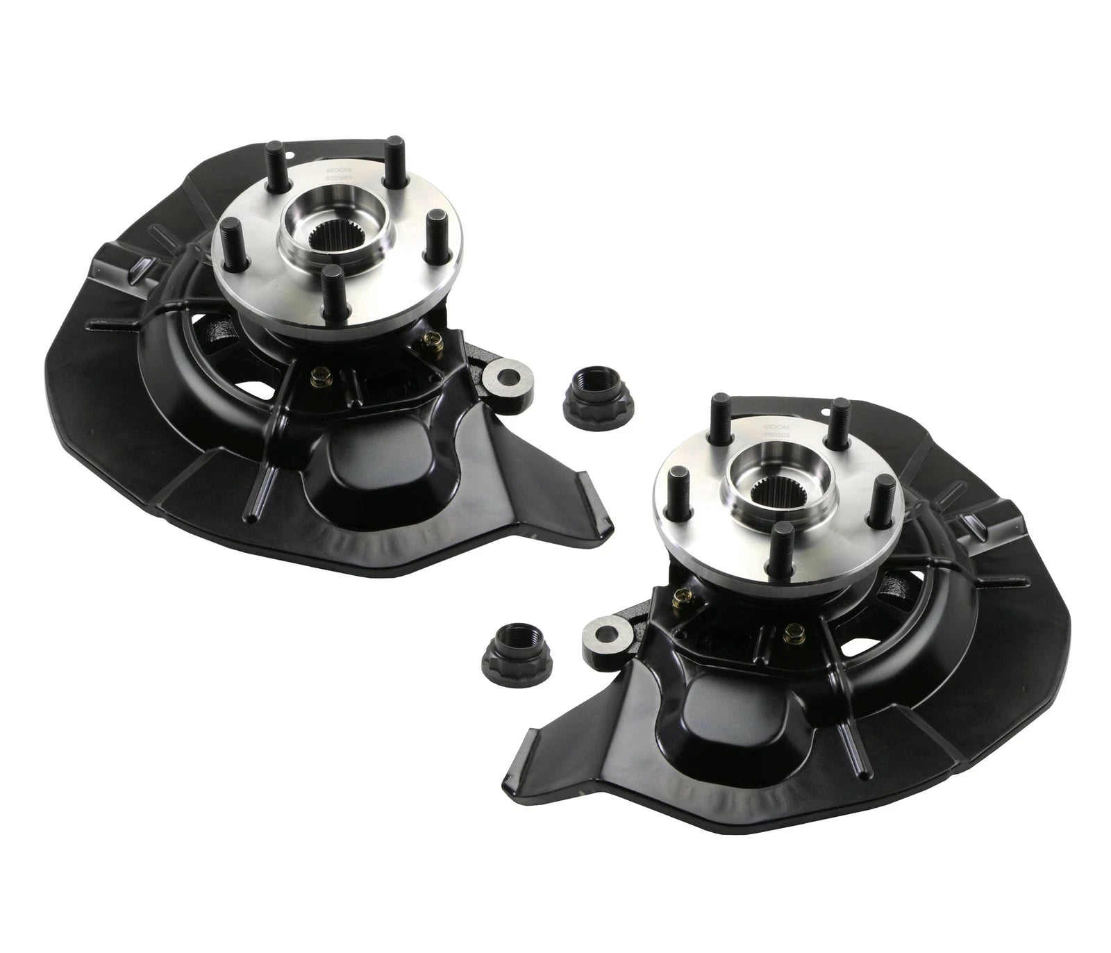 Set of 2 Suspension Knuckle Assemblies for Lexus Toyota (Moog)