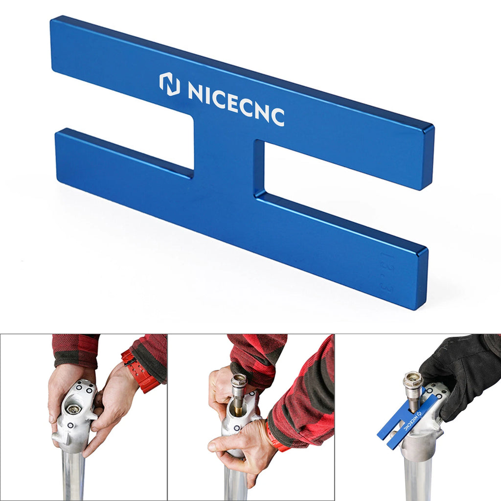 Double Ended Fork Damper Cartridge Rod Holding Tool for Honda Yamaha