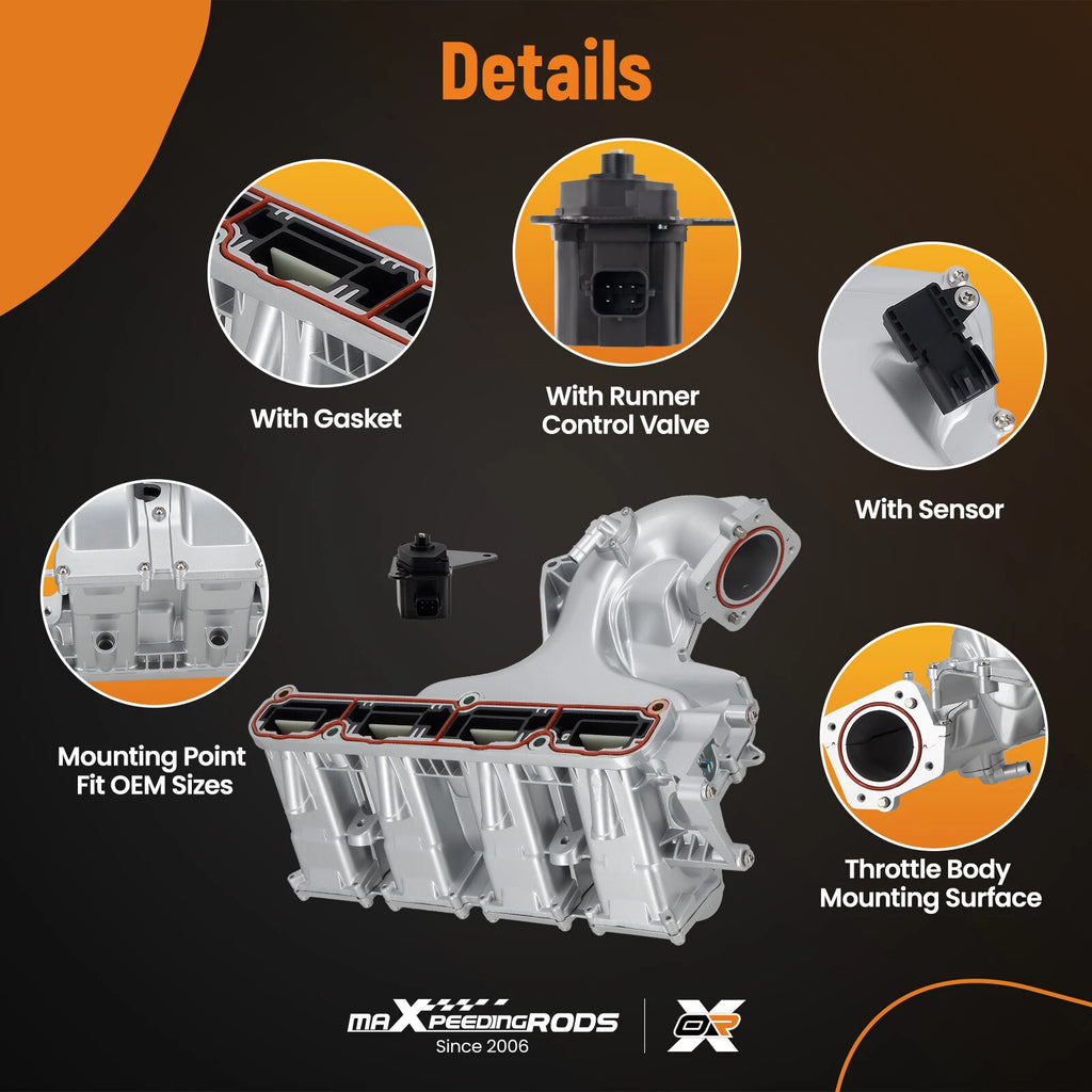 Intake Manifold for Dodge Avenger Sedan L4 2.4L (2008–2009)