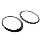 Glossy Black Headlight Trim Rings for Mini Cooper R55 R56 R57 R58 R59 (2007-2015)