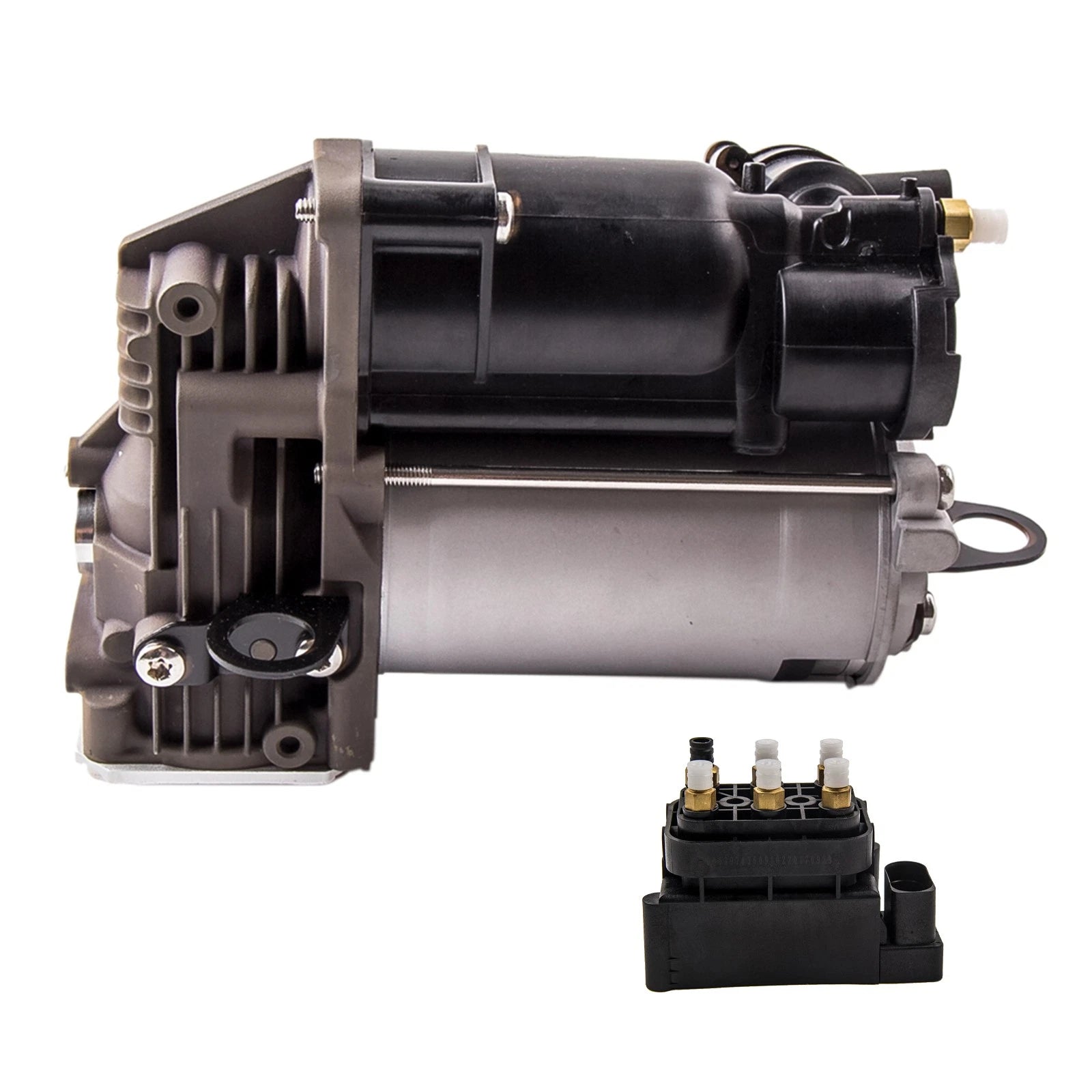 Air Compressor Pump + Valve Block for Mercedes GL450 GL550 (2007–2012)