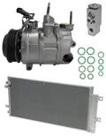 AC Compressor Kit with Condenser Replacement for Ford Edge 2.0L (2013–2014)