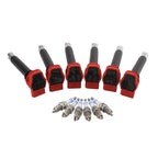 Set of 6 Ignition Coils & 6 Spark Plugs for Audi A5 Q5 S5 (2008–2017)