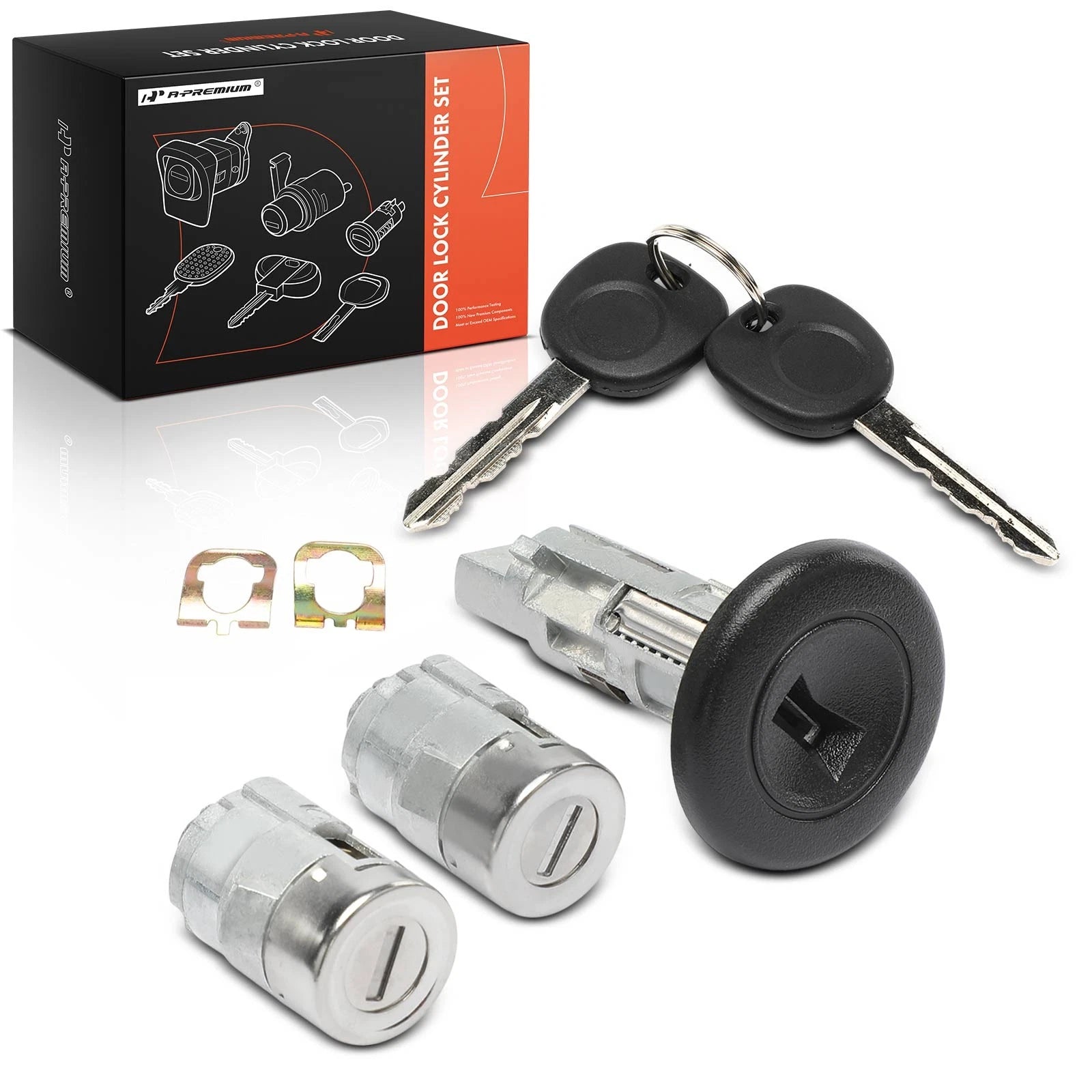 Door Lock Cylinder Set for Chevy Tahoe GMC (2000–2006)