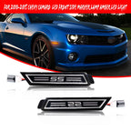 2X LED Front Fender Amber Side Marker Lights for Chevy Camaro (2010–2015)