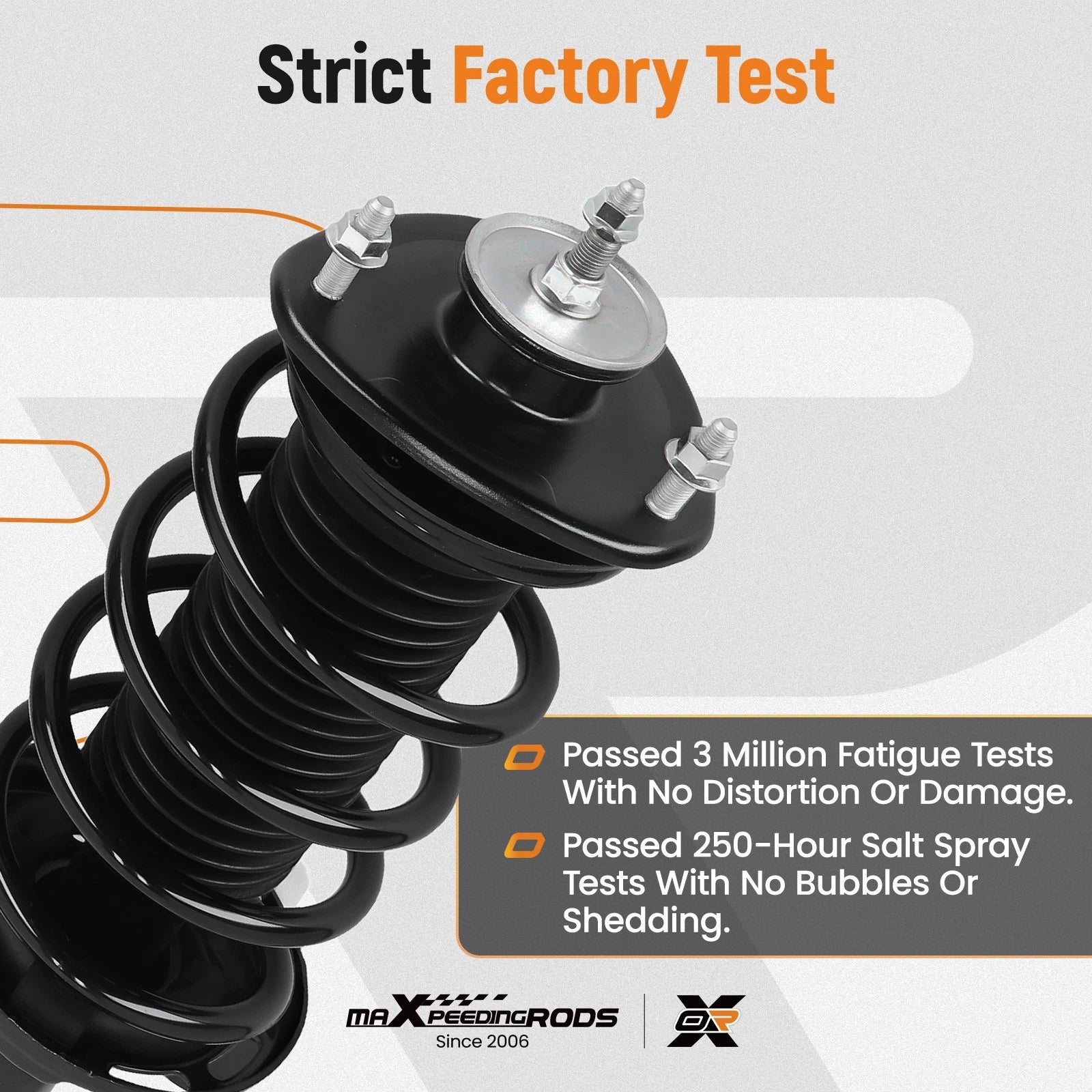 Front Complete Struts & Rear Shocks for Honda Odyssey (2011–2012)