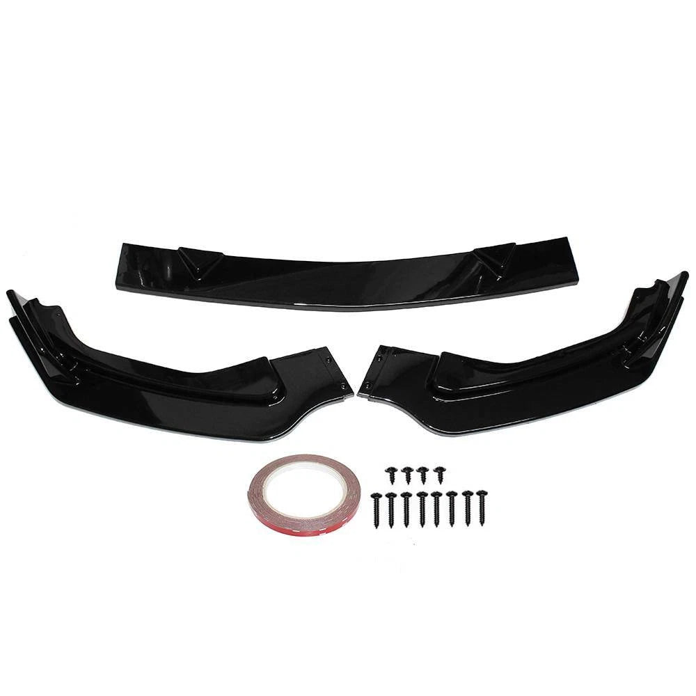 Glossy Black Front Bumper Lip Spoiler for Infiniti Q50 (2014–2017)