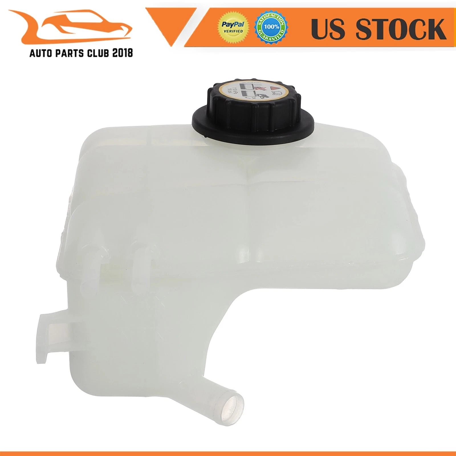 Coolant Overflow Reservoir Tank w/Cap for Ford Transit Connect (2010–2013)