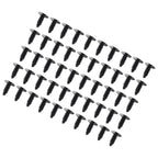 Fastener 50x Black Bumper Fender Clip Accessories for Nissan