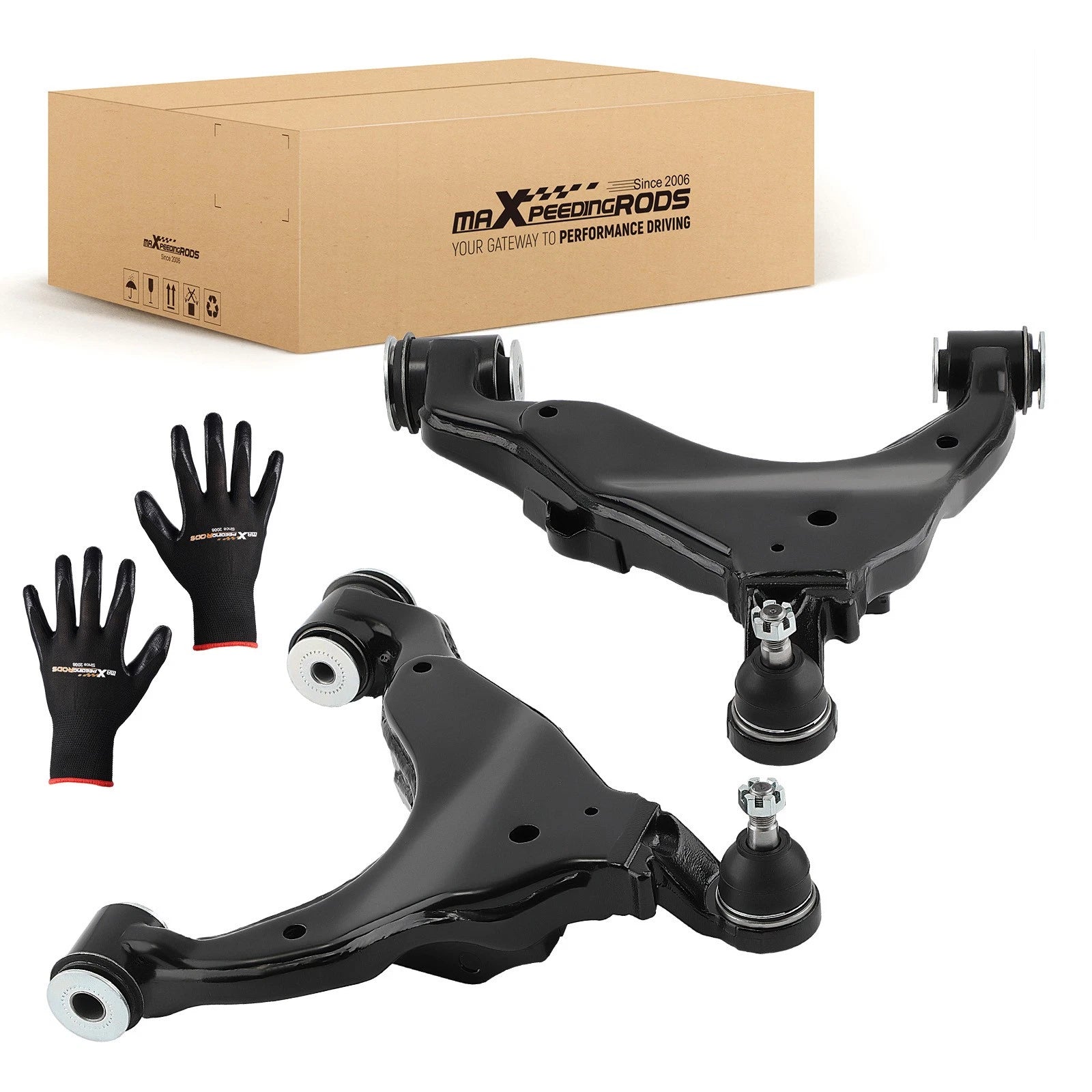 2X Front Lower Control Arm & Ball Joint for Toyota Tacoma (2005–2015)