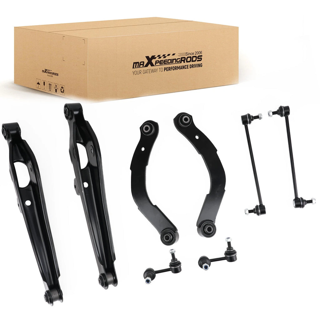 8x Rear Control Arms Sway Bar Links for Dodge Caliber Patriot Compass (2007–2009)