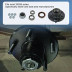 2 Trailer Idler Hub Kits for 3500 lbs Axle (5 on 4.5)
