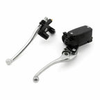 Chrome Hand Control Reservoir Brake Clutch Levers for Motorcycle (T9)