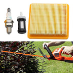 Fuel Filter Air Filter Set of 4 for (FC91, FS96, FC111, HT102, HT103, KM91, KM111)