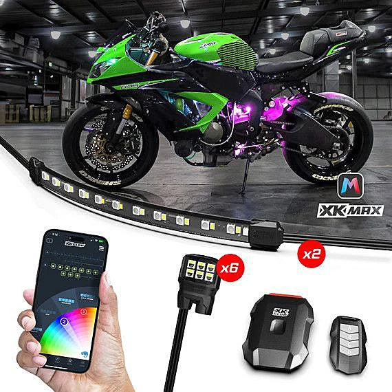 8-Pc LED Underglow Kit for