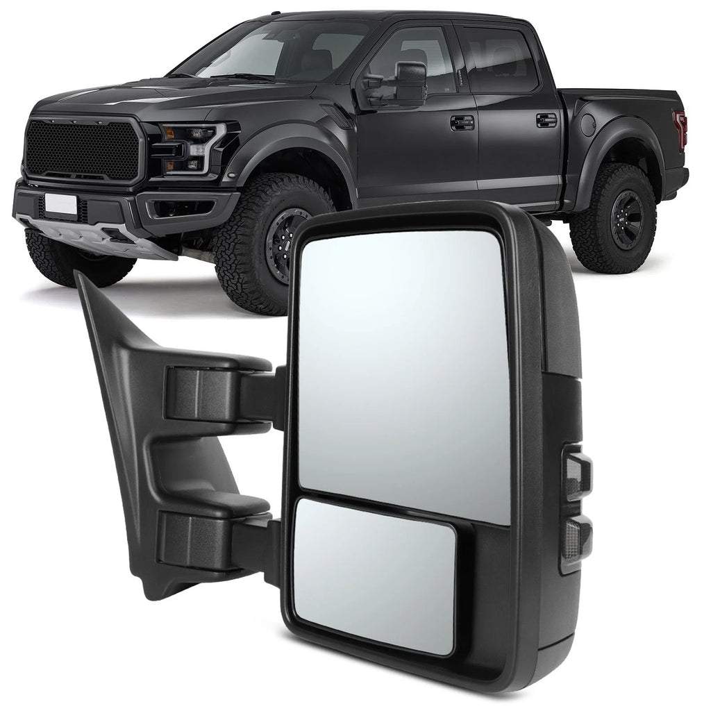 Passenger Side Towing Manual Signal Mirror for Ford F250-F550 (2008–2016)