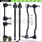Set of 4 Tie Rod Ends for Nissan Altima (2002–2006) & Maxima (2004–2008)