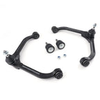 4pc Front Upper Control Arms + Lower Ball Joints for 2002 2003 2004 Jeep Liberty