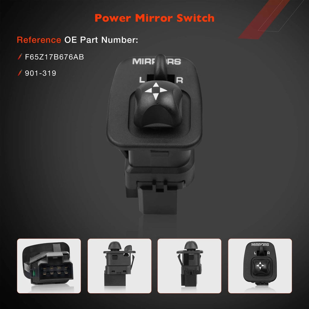 Power Mirror Control Switch for Ford Excursion F150 F250 F350 (1997-2005)