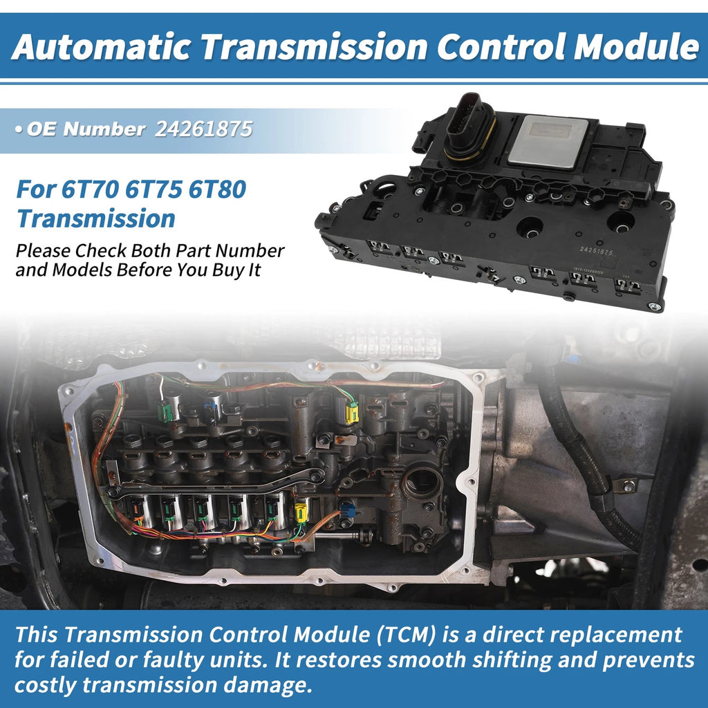 Transmission Control Module for Buick LaCrosse Enclave Regal (2014-2021) 6T70 6T75 6T80