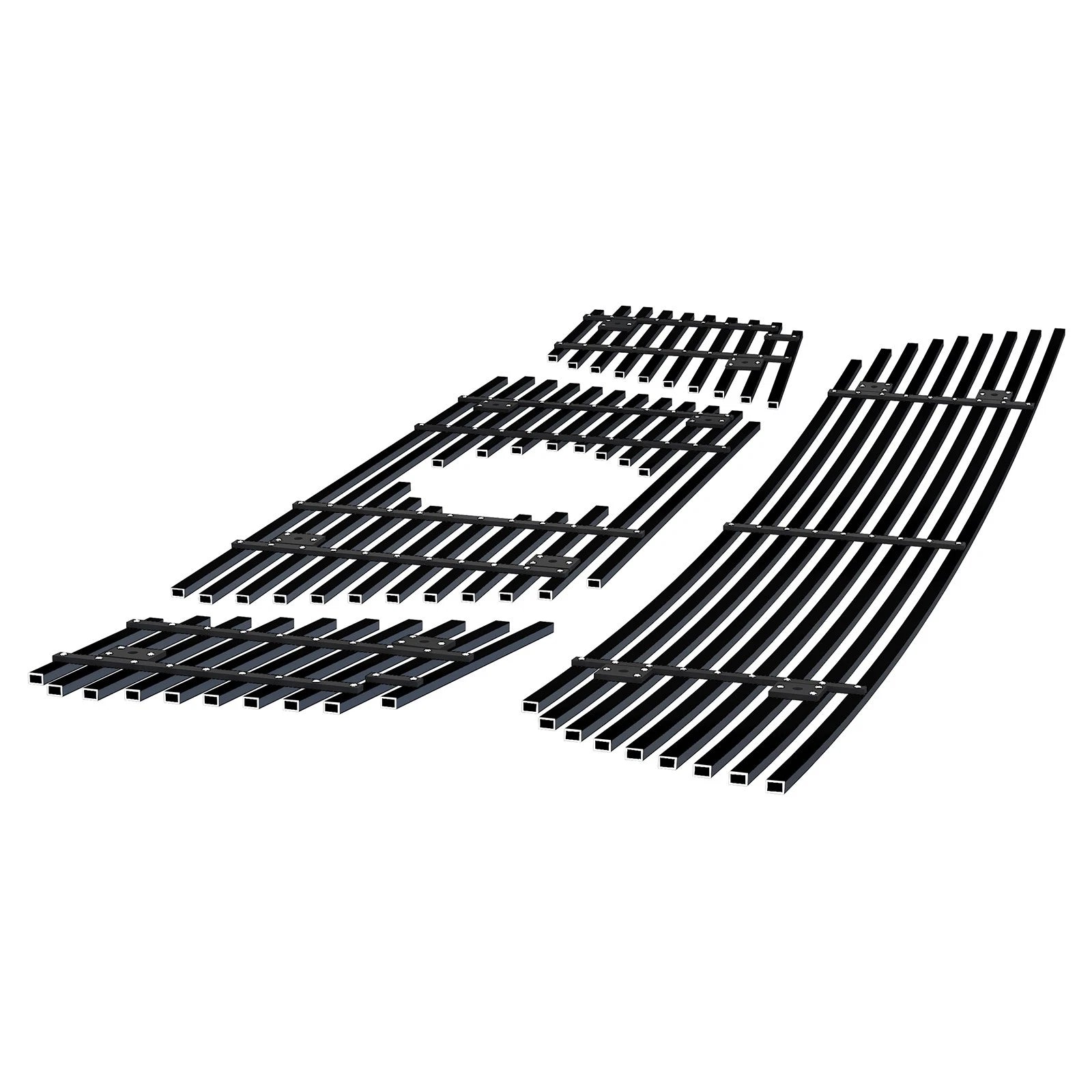 Stainless Black Billet Grille Insert for Nissan Armada (2008-2015)