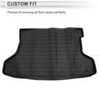 Cargo Liner Rear Trunk Mat for Honda HR-V FWD (2016–2022) TPE Long Grid Pattern