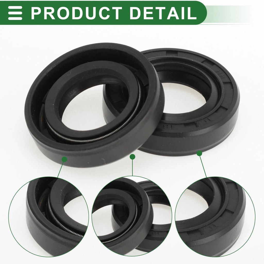 Set of 5 Oil Seal Rotary Shaft Seal NBR Rubber 18x30x7mm