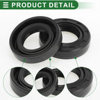 Set of 5 Oil Seal Rotary Shaft Seal NBR Rubber 18x30x7mm