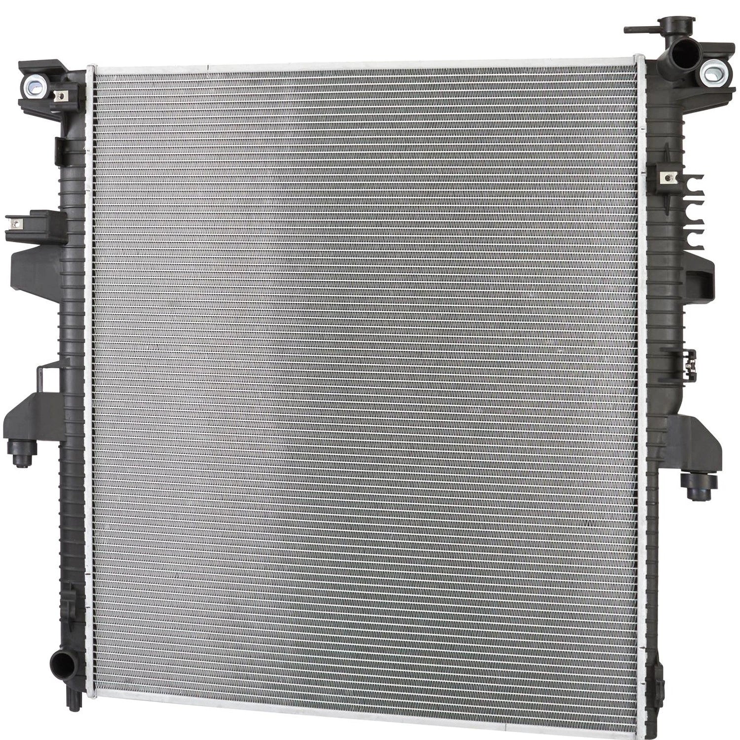 Replacement Radiator for Nissan Titan Pickup (2017–2019) Plastic Aluminum