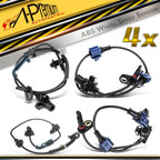 Set of 4 ABS Wheel Speed Sensors for Honda CR-V (2007–2011)