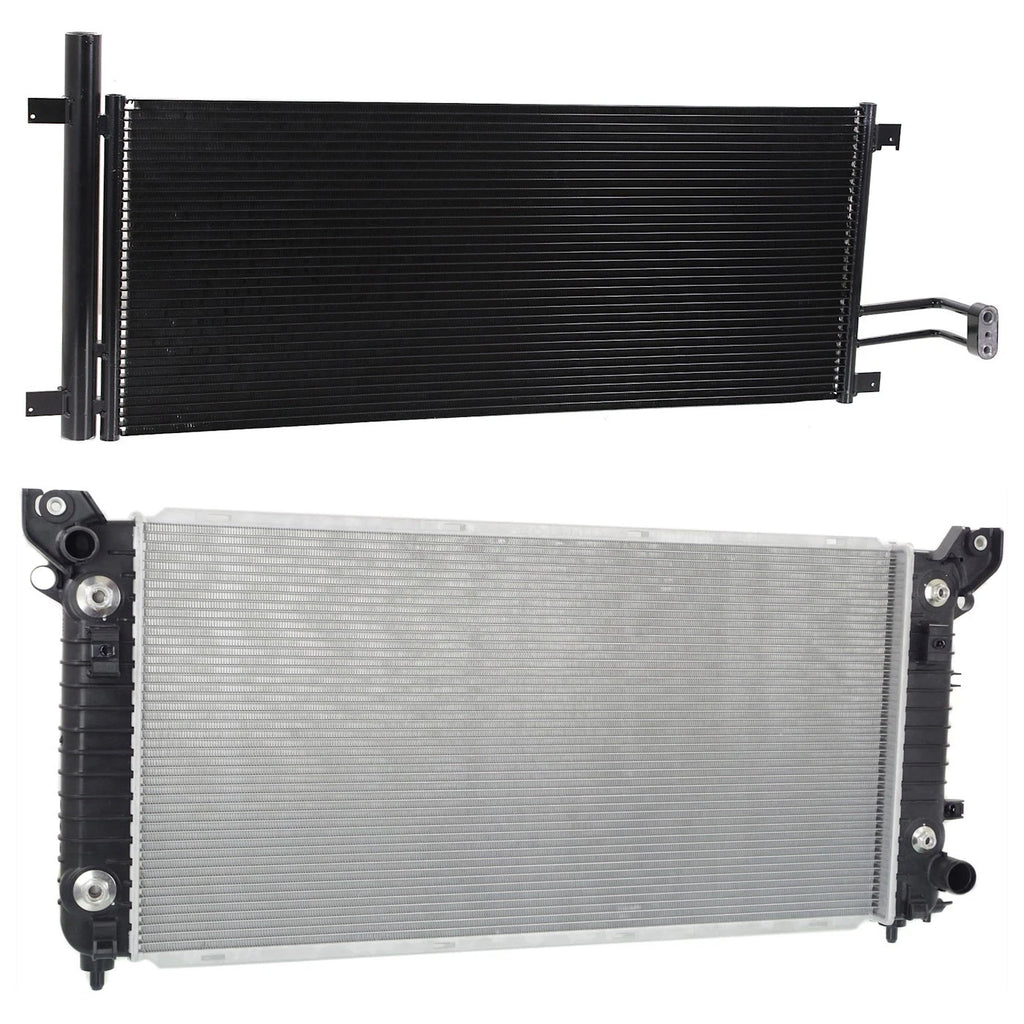 A/C Condenser for Chevy GMC Sierra 1500 Silverado (2014–2018)