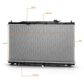 Aluminum Core Radiator DPI-13314 for Honda CR-V (2012–2016)