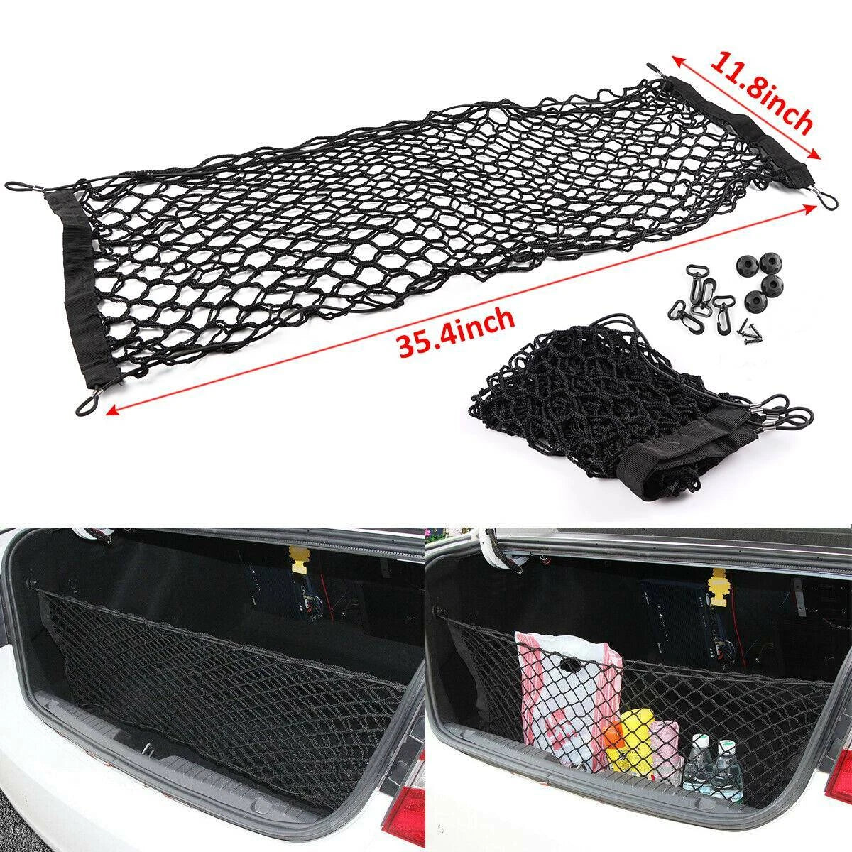 Rear Trunk Mesh Cargo Net for Toyota Camry (2018–2025)