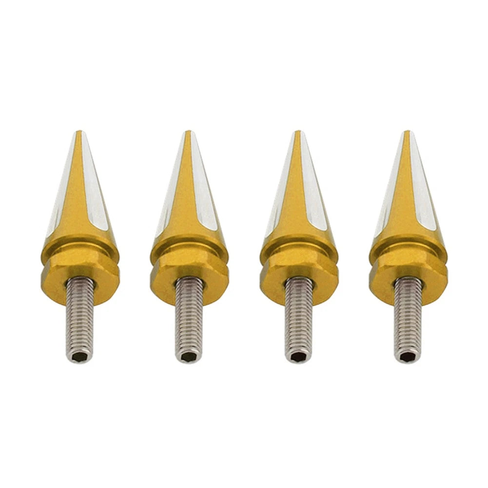 Set of 4 Windscreen Screw Bolts for Harley Touring Road Glide (1998–2025) Gold