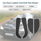 Set of 1 Car Door Leather Anti Kick Pad Sticker for BMW 1 Series (2012–2013)