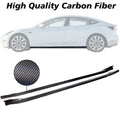 100% Carbon Fiber Side Skirts for Tesla Model 3 (2017–2023)