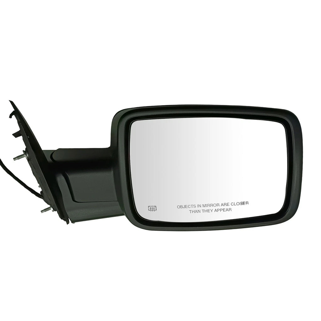 Right Mirror for Dodge Ram 1500 2500 (CH1321303) Black Heated Manual Folding